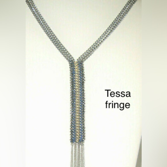 Stella & Dot Tessa Fringe necklace - Picture 1 of 1